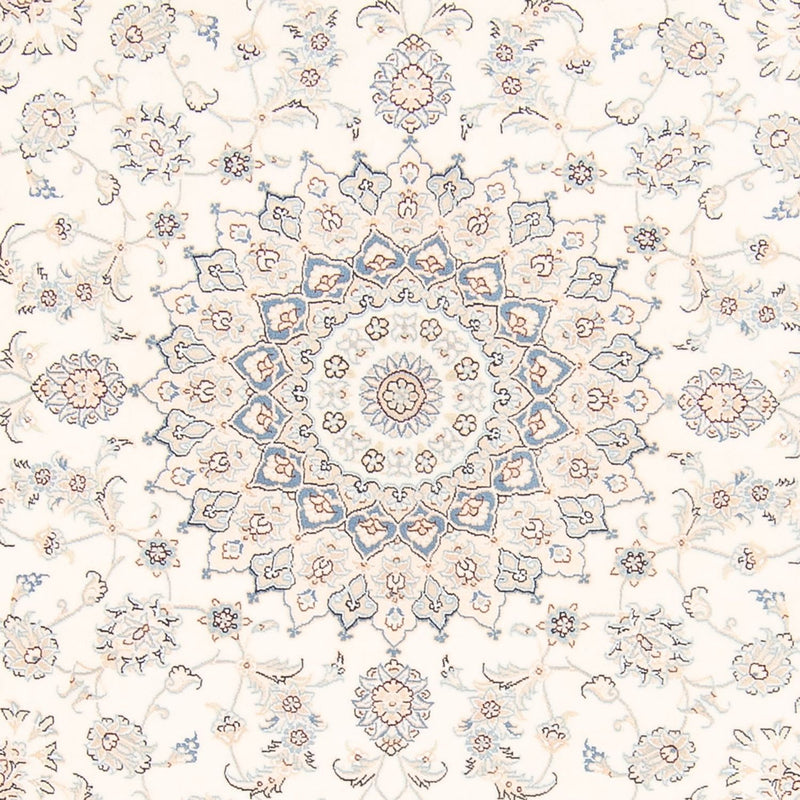 Tappeto Persero - Nain rotondo  - 197 x 196 cm - crema