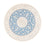 Tappeto Persero - Nain rotondo  - 202 x 197 cm - blu chiaro