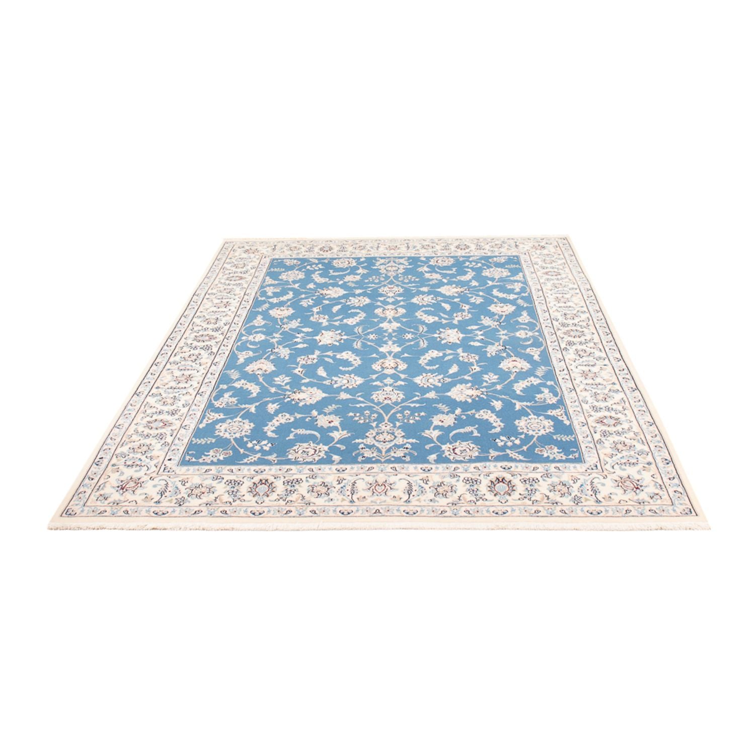 Tappeto Persero - Nain - 237 x 170 cm - blu