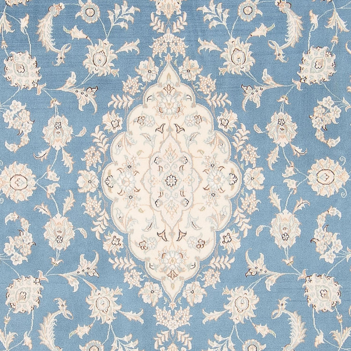 Tappeto Persero - Nain - 251 x 168 cm - blu