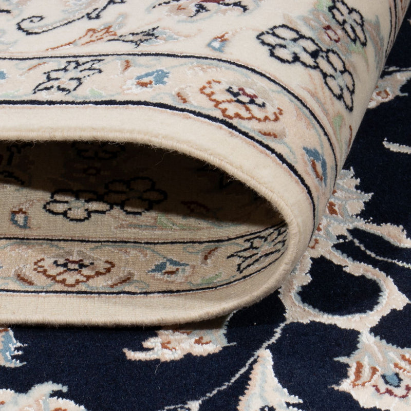 Tappeto Persero - Nain - 235 x 171 cm - blu scuro