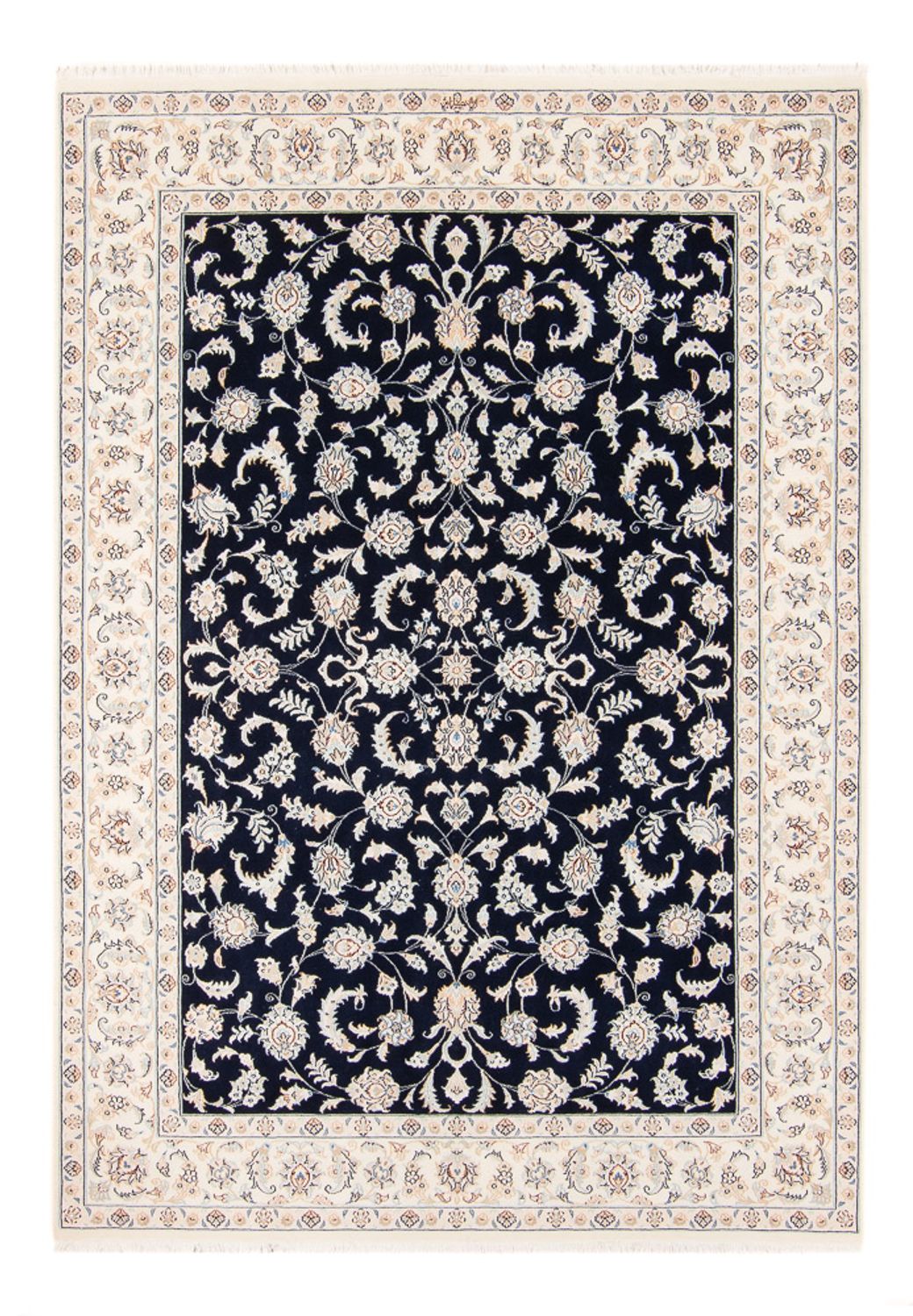 Tappeto Persero - Nain - 238 x 171 cm - blu scuro