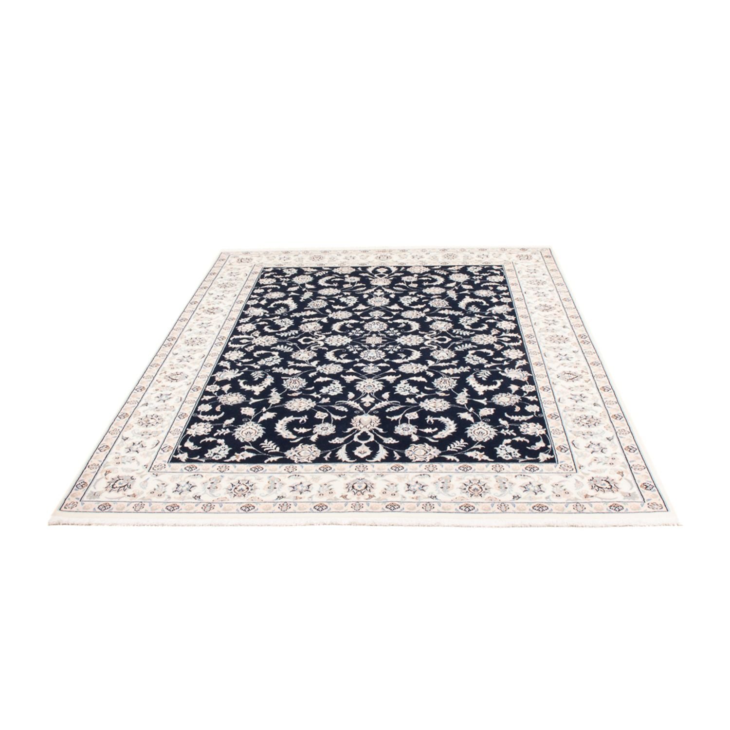 Tappeto Persero - Nain - 236 x 170 cm - blu scuro
