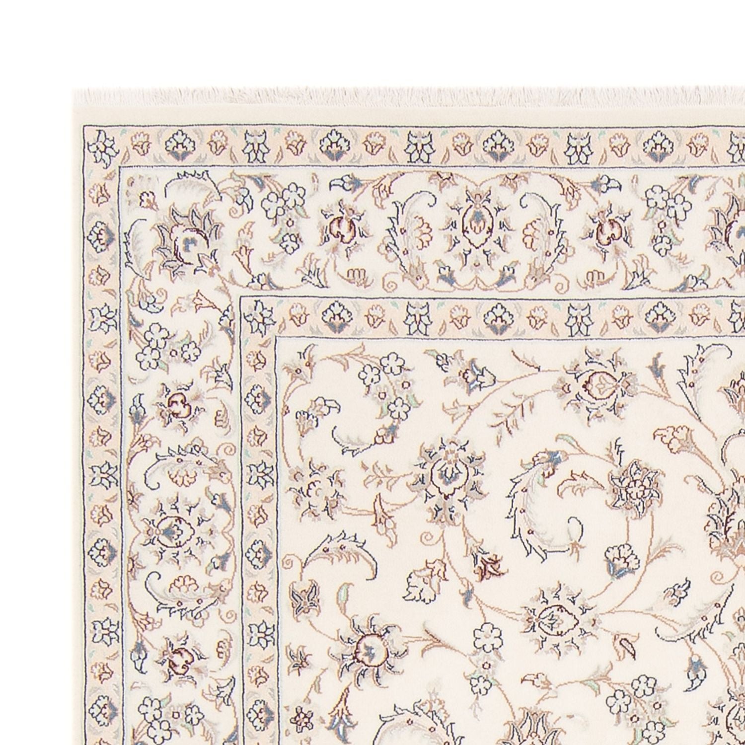 Tappeto Persero - Nain - 242 x 171 cm - crema