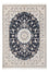 Tappeto Persero - Nain - Premio - 206 x 150 cm - blu scuro