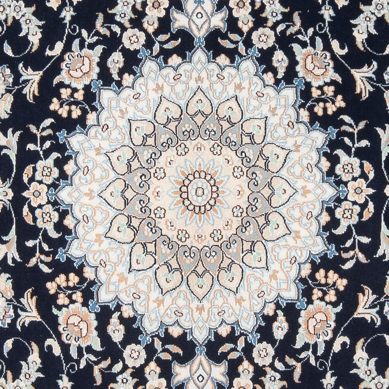 Tappeto Persero - Nain - Premio - 206 x 150 cm - blu scuro