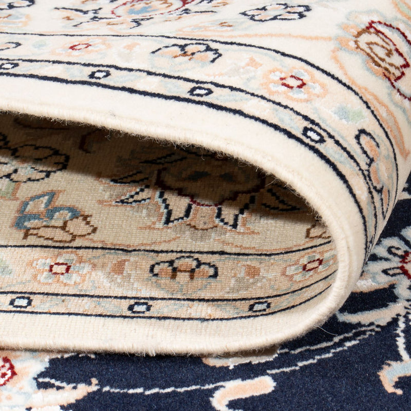 Tappeto Persero - Nain - Premio - 206 x 150 cm - blu scuro