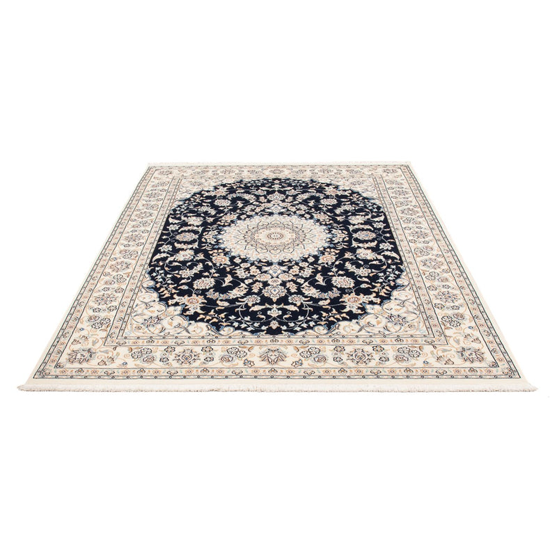 Tappeto Persero - Nain - Premio - 206 x 150 cm - blu scuro