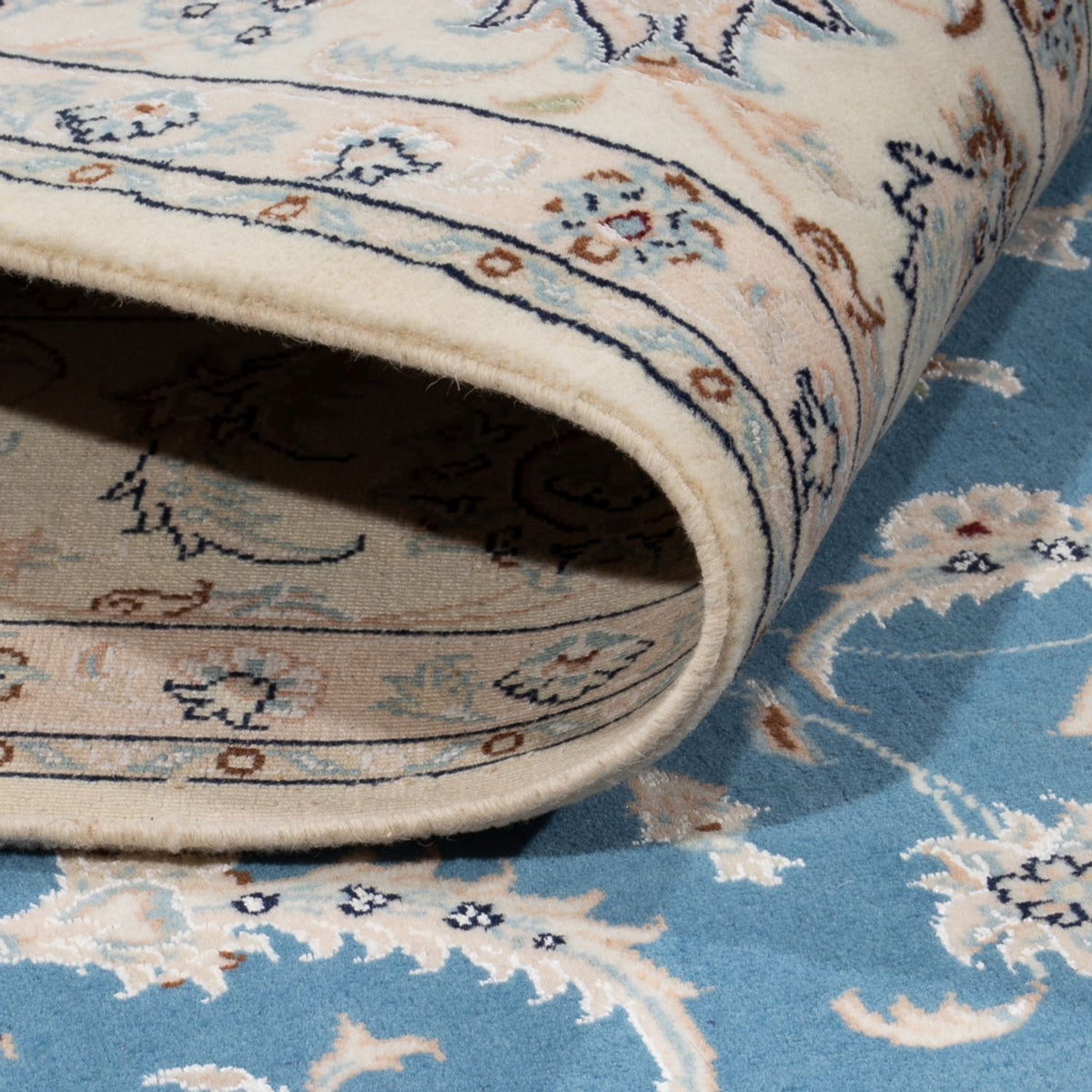 Tappeto Persero - Nain - 240 x 170 cm - blu