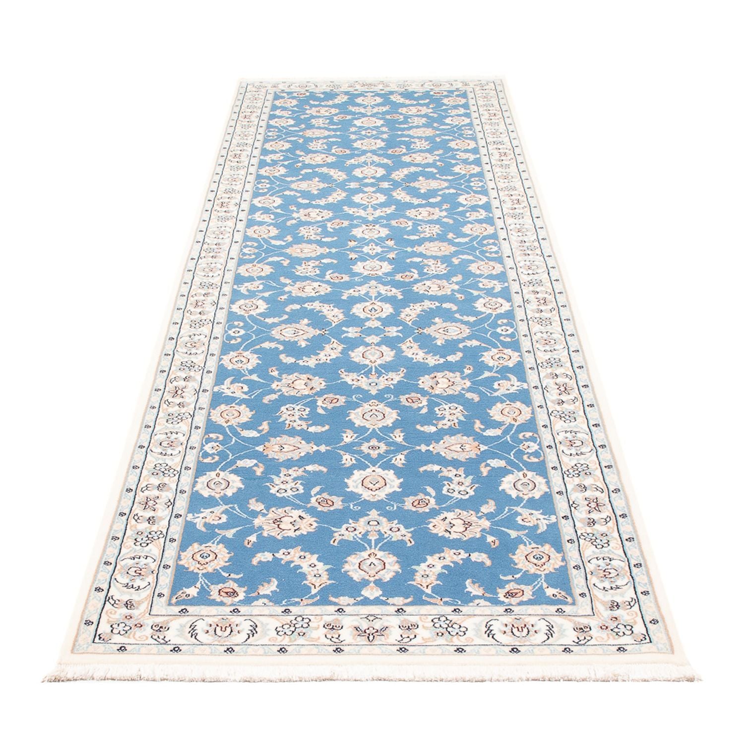 Tappeto corsia Tappeto Persero - Nain - Premio - 300 x 84 cm - blu