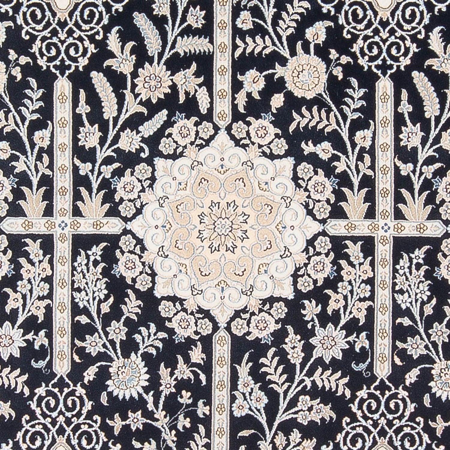 Tappeto Persero - Nain - Premio - 297 x 200 cm - blu scuro