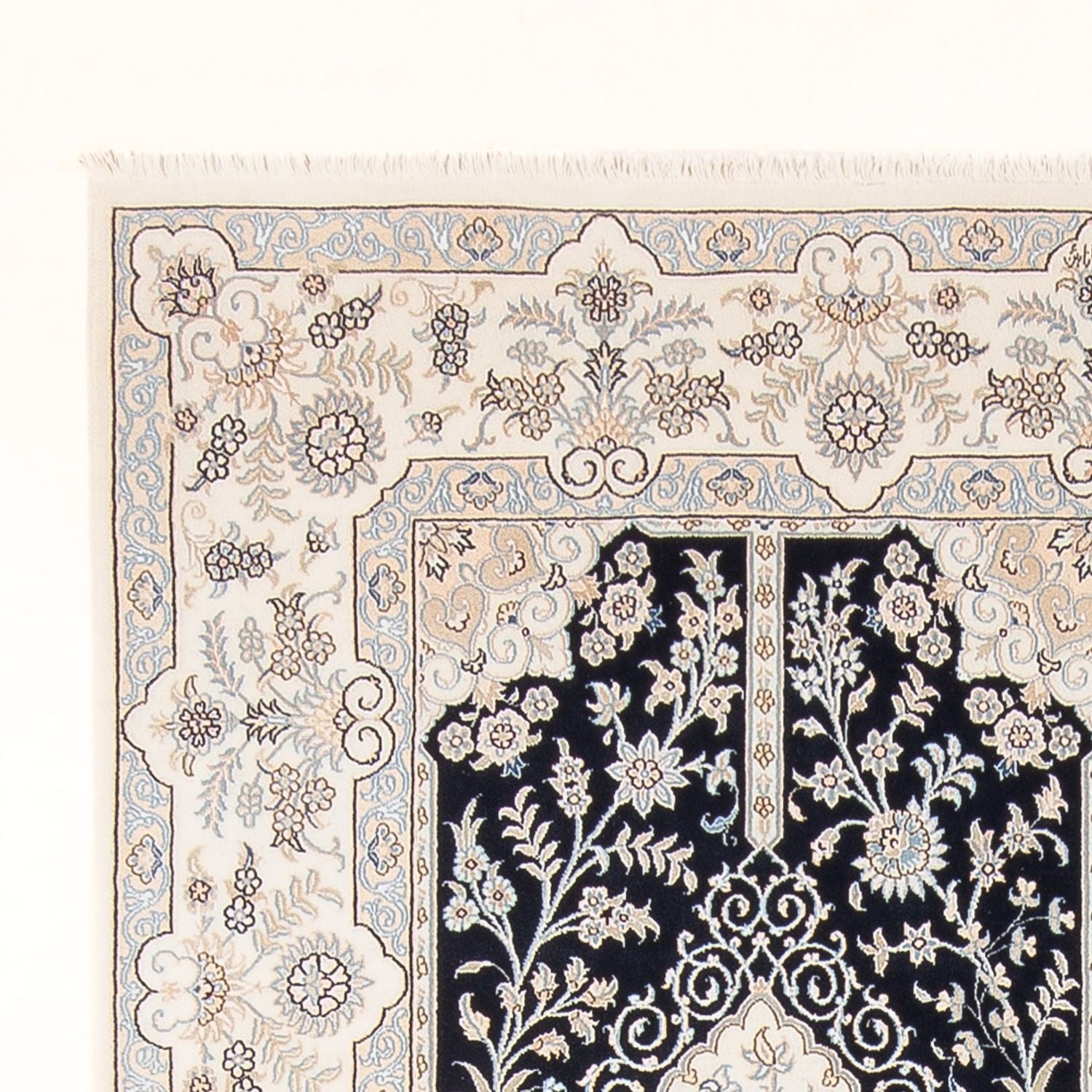 Tappeto Persero - Nain - Premio - 297 x 200 cm - blu scuro