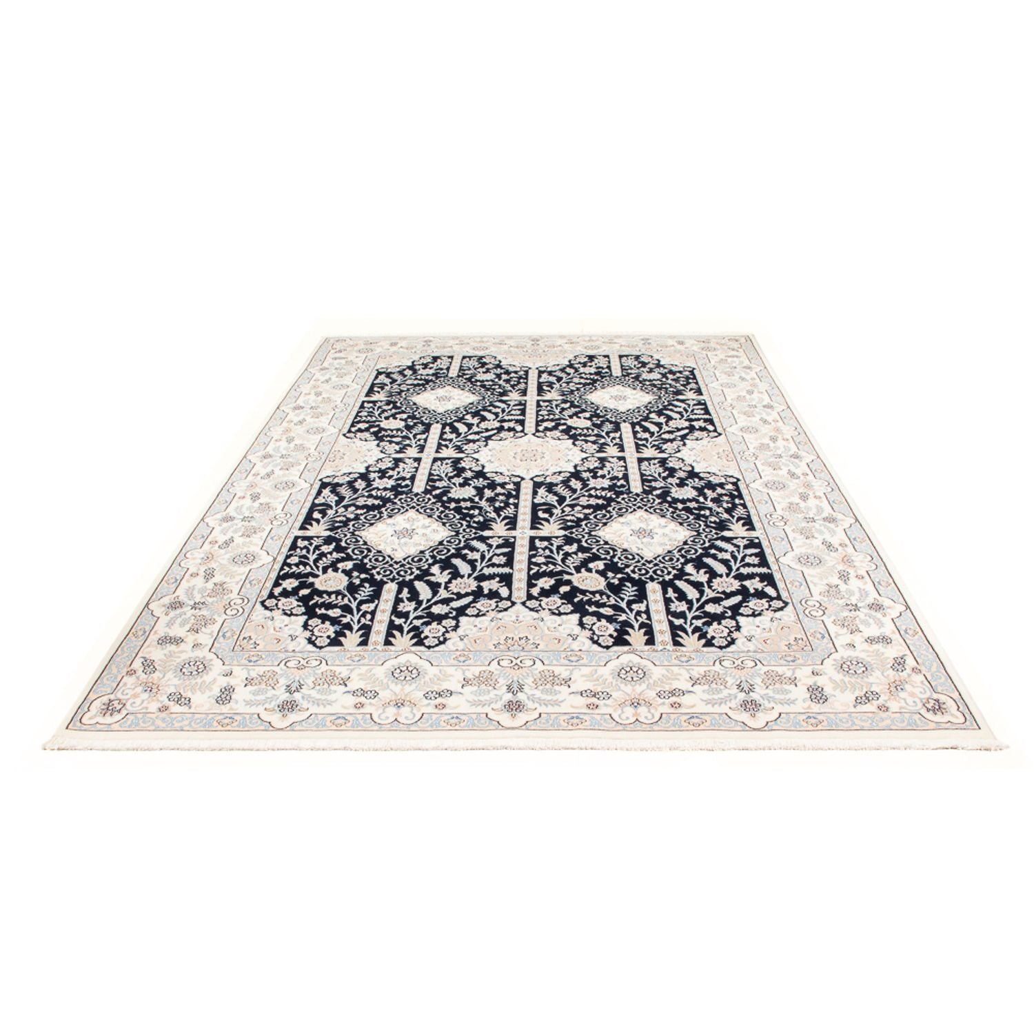 Tappeto Persero - Nain - Premio - 297 x 200 cm - blu scuro
