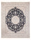 Tappeto Persero - Nain - Premio - 296 x 247 cm - blu scuro