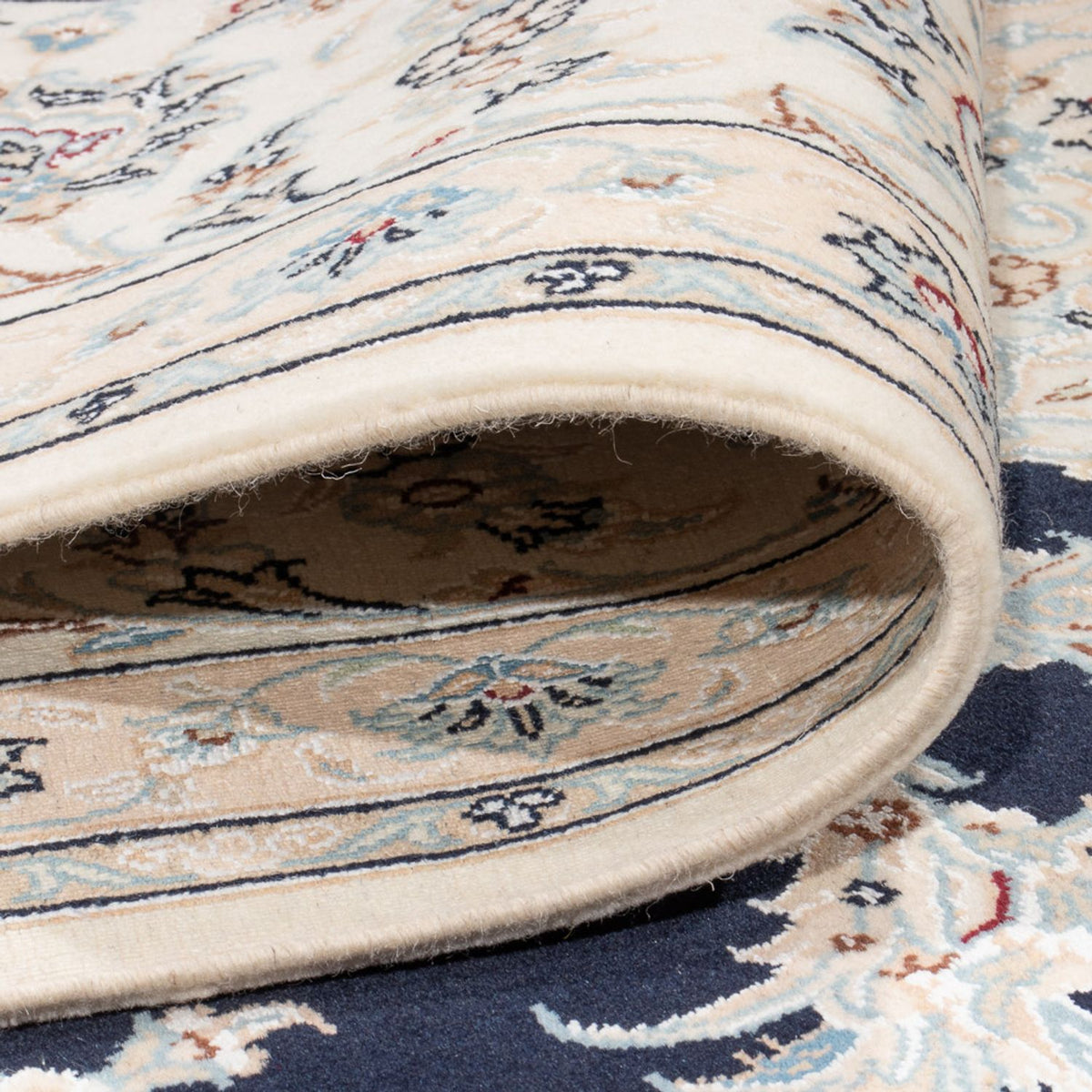 Tappeto Persero - Nain - Premio - 351 x 247 cm - blu scuro