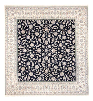 Tappeto Persero - Nain - 265 x 247 cm - blu scuro