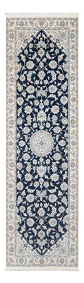 Tappeto corsia Tappeto Persero - Nain - Premio - 246 x 80 cm - blu scuro