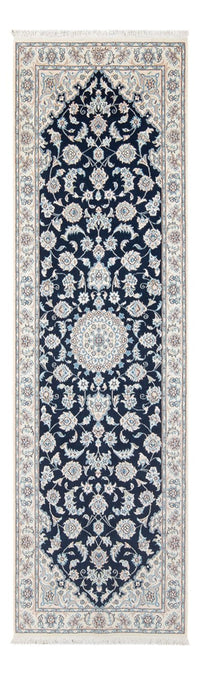 Tappeto corsia Tappeto Persero - Nain - Premio - 246 x 80 cm - blu scuro