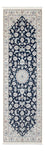 Tappeto corsia Tappeto Persero - Nain - Premio - 246 x 80 cm - blu scuro