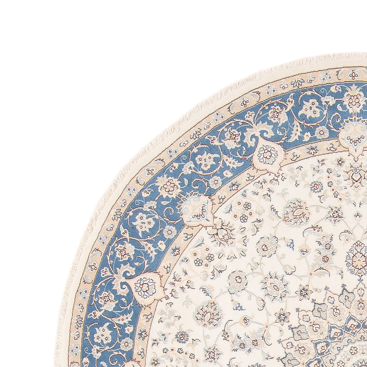 Tappeto Persero - Nain rotondo  - 200 x 200 cm - crema