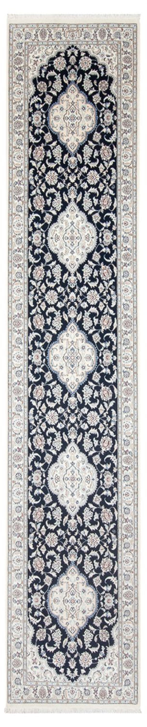 Tappeto corsia Tappeto Persero - Nain - Premio - 392 x 87 cm - blu scuro