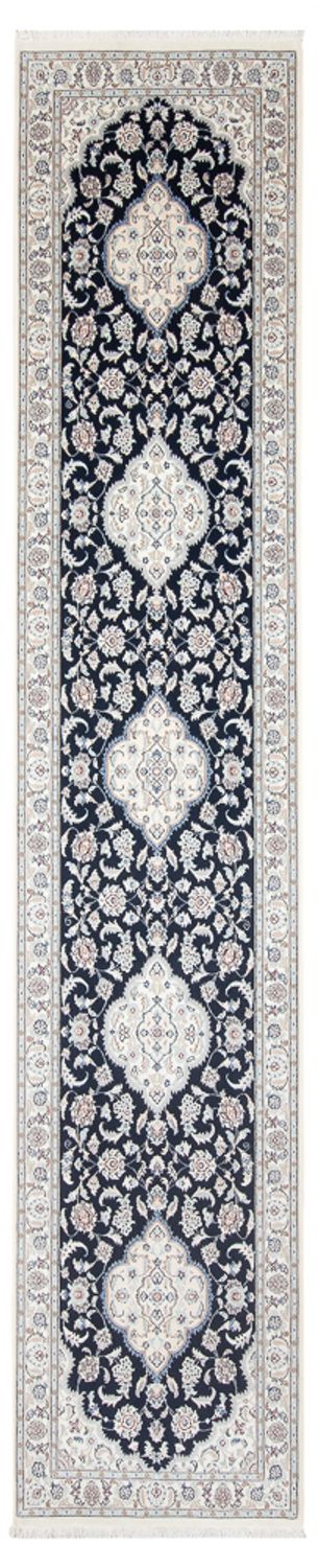 Tappeto corsia Tappeto Persero - Nain - Premio - 392 x 87 cm - blu scuro