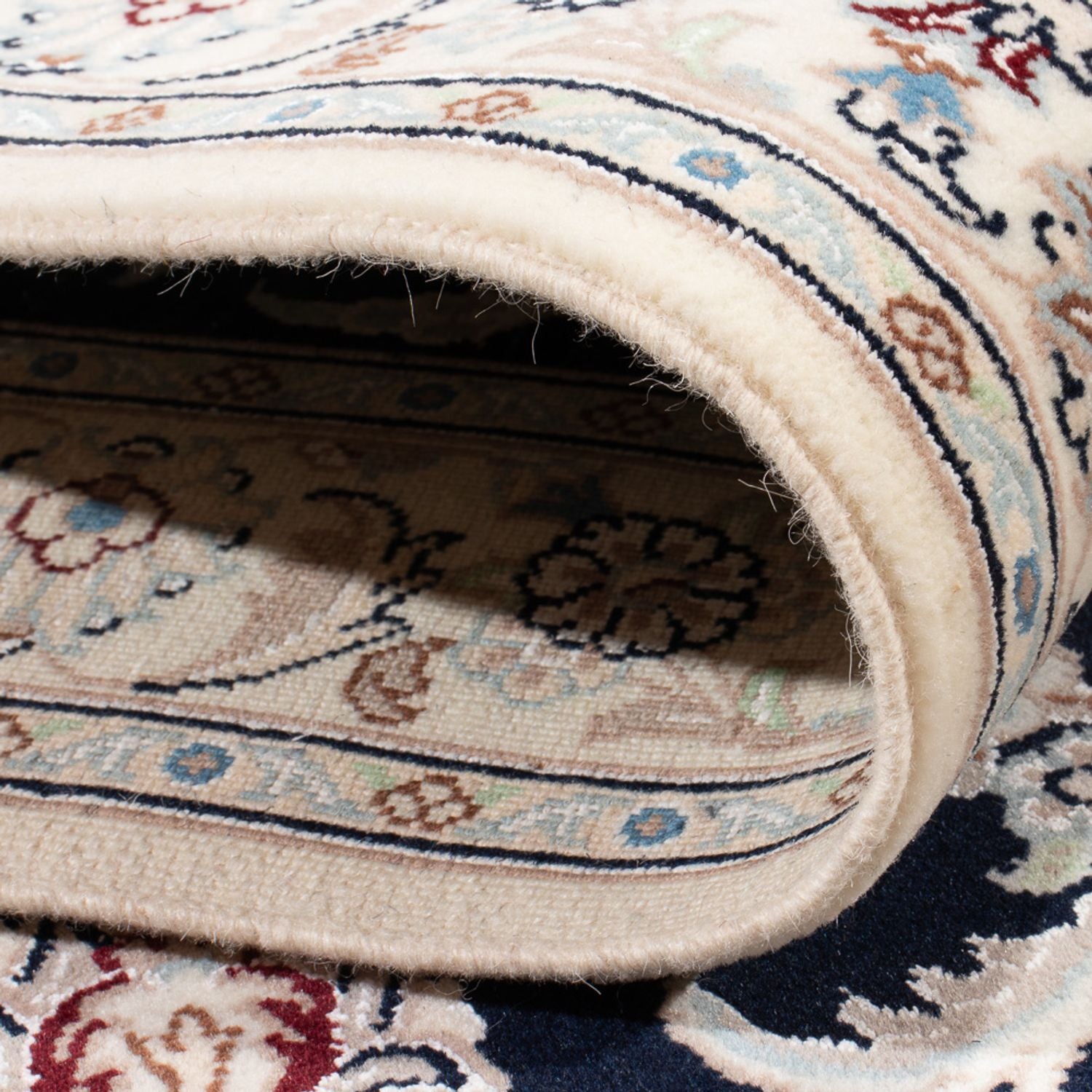 Tappeto corsia Tappeto Persero - Nain - Premio - 392 x 87 cm - blu scuro