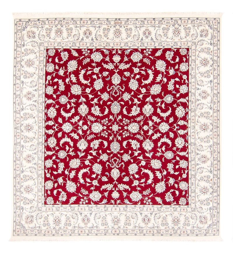 Tappeto Persero - Nain quadrato  - 215 x 195 cm - rosso