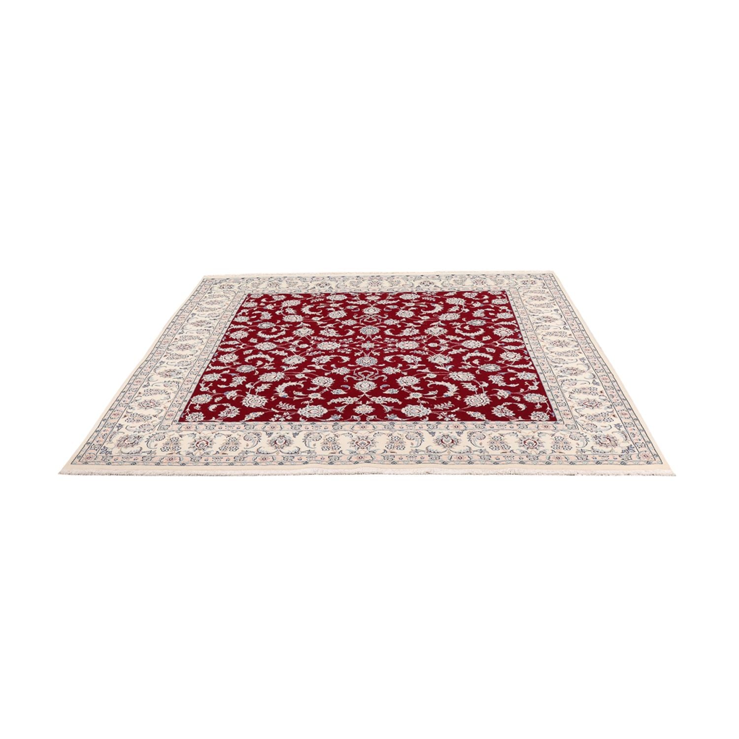 Tappeto Persero - Nain quadrato  - 215 x 195 cm - rosso