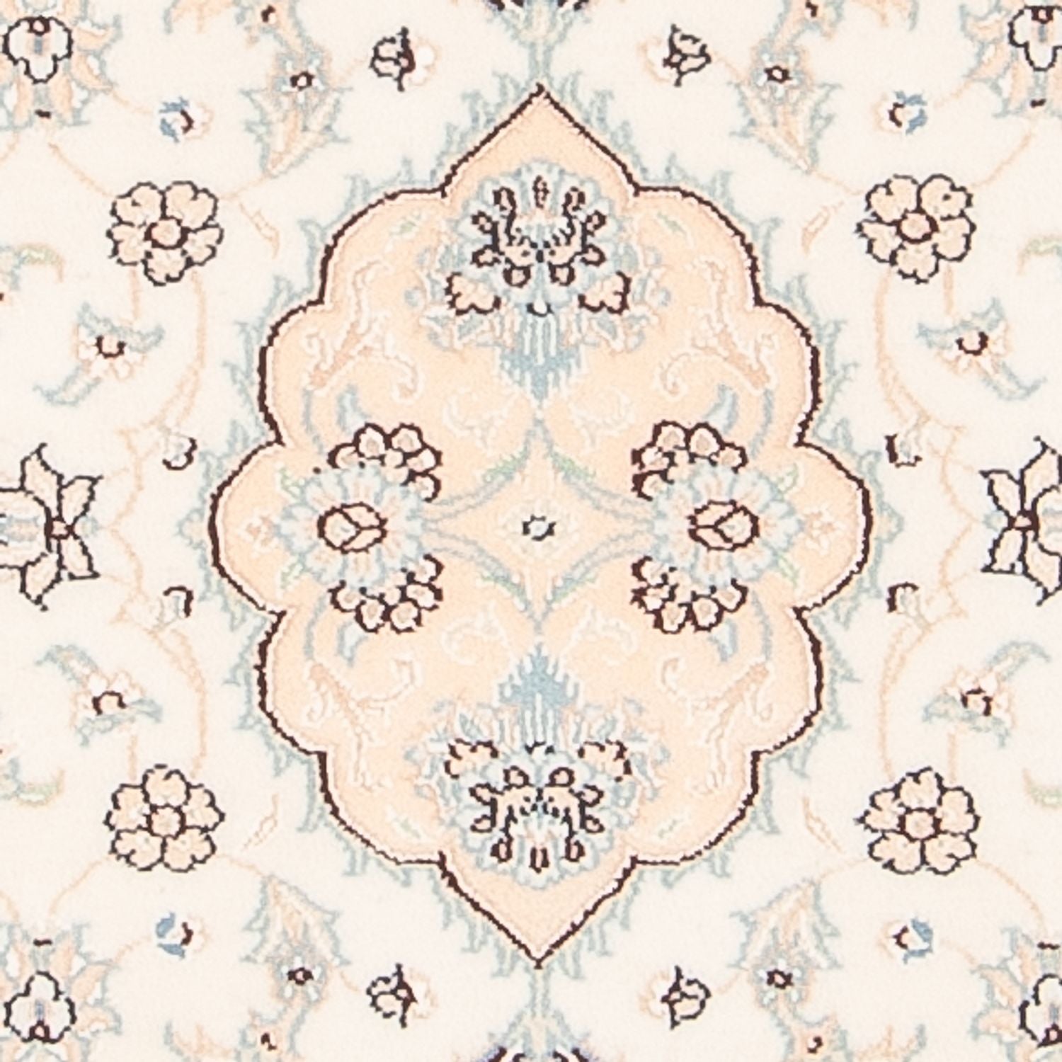 Tappeto Persero - Nain - 92 x 59 cm - crema