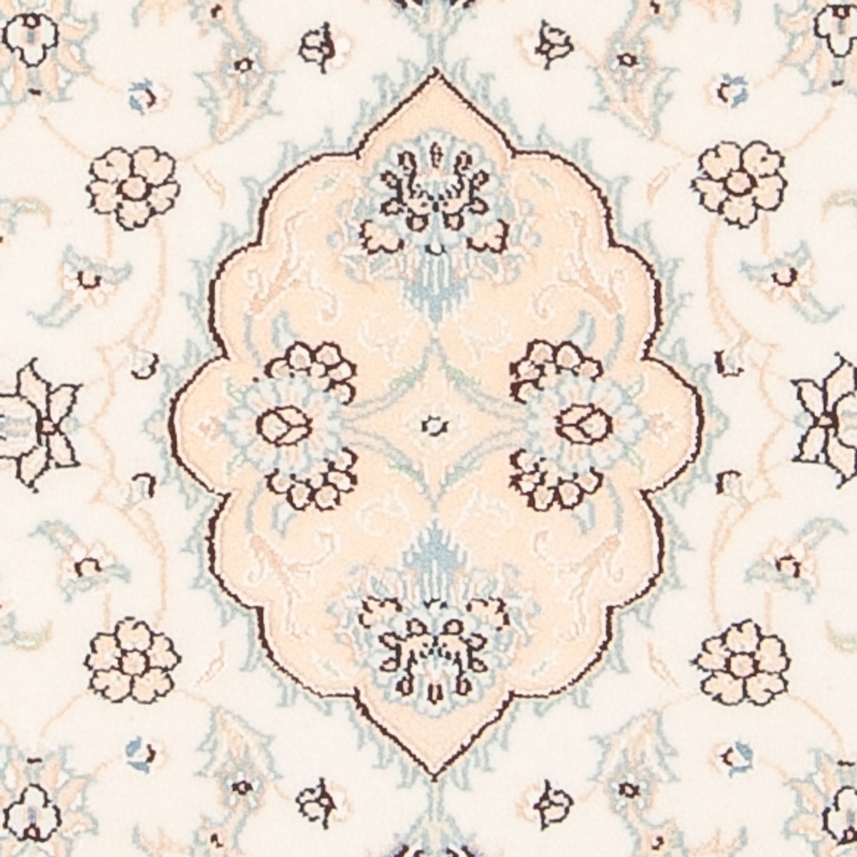 Tappeto Persero - Nain - 92 x 59 cm - crema