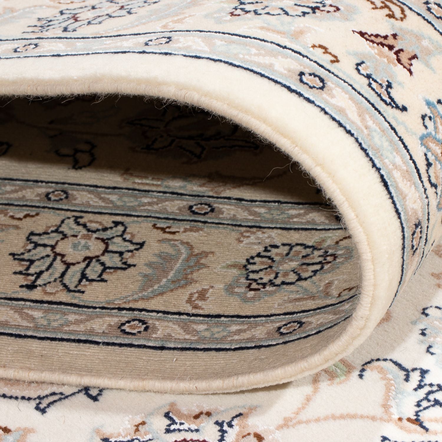 Tappeto corsia Tappeto Persero - Nain - Premio - 398 x 88 cm - crema