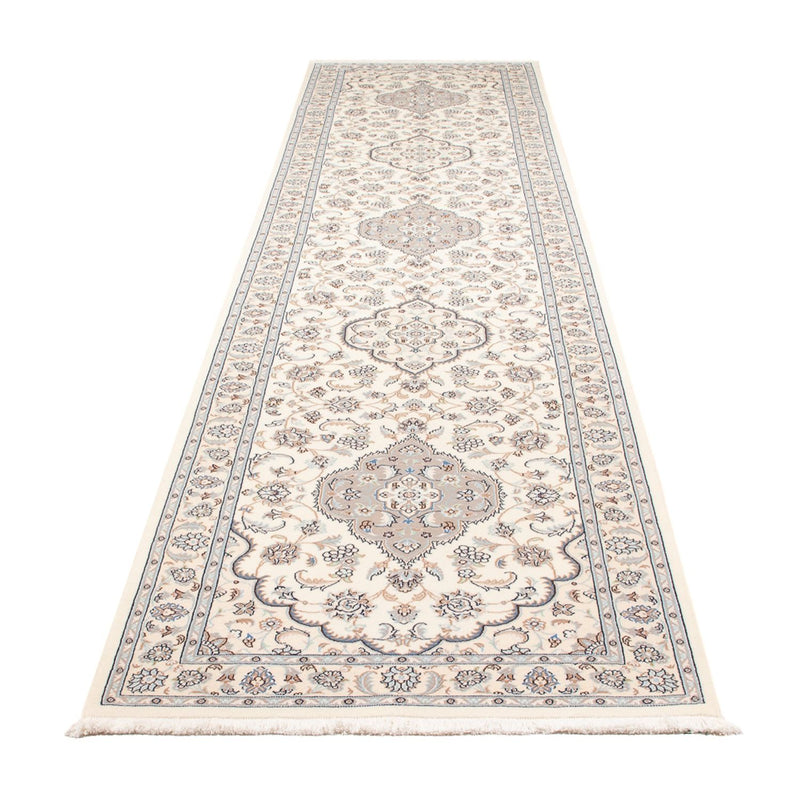 Tappeto corsia Tappeto Persero - Nain - Premio - 398 x 88 cm - crema