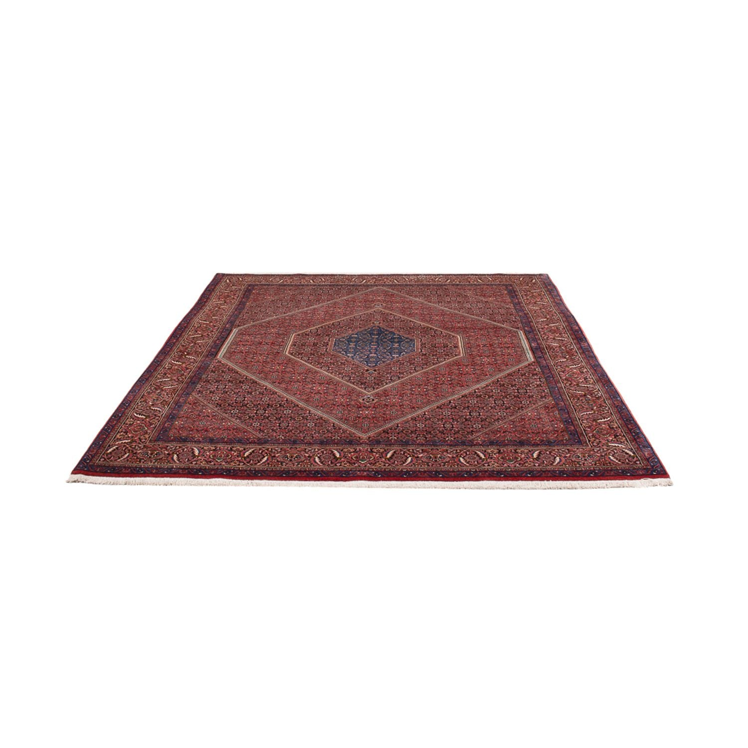 Tappeto Persero - Nain - 252 x 199 cm - rosso bordeaux