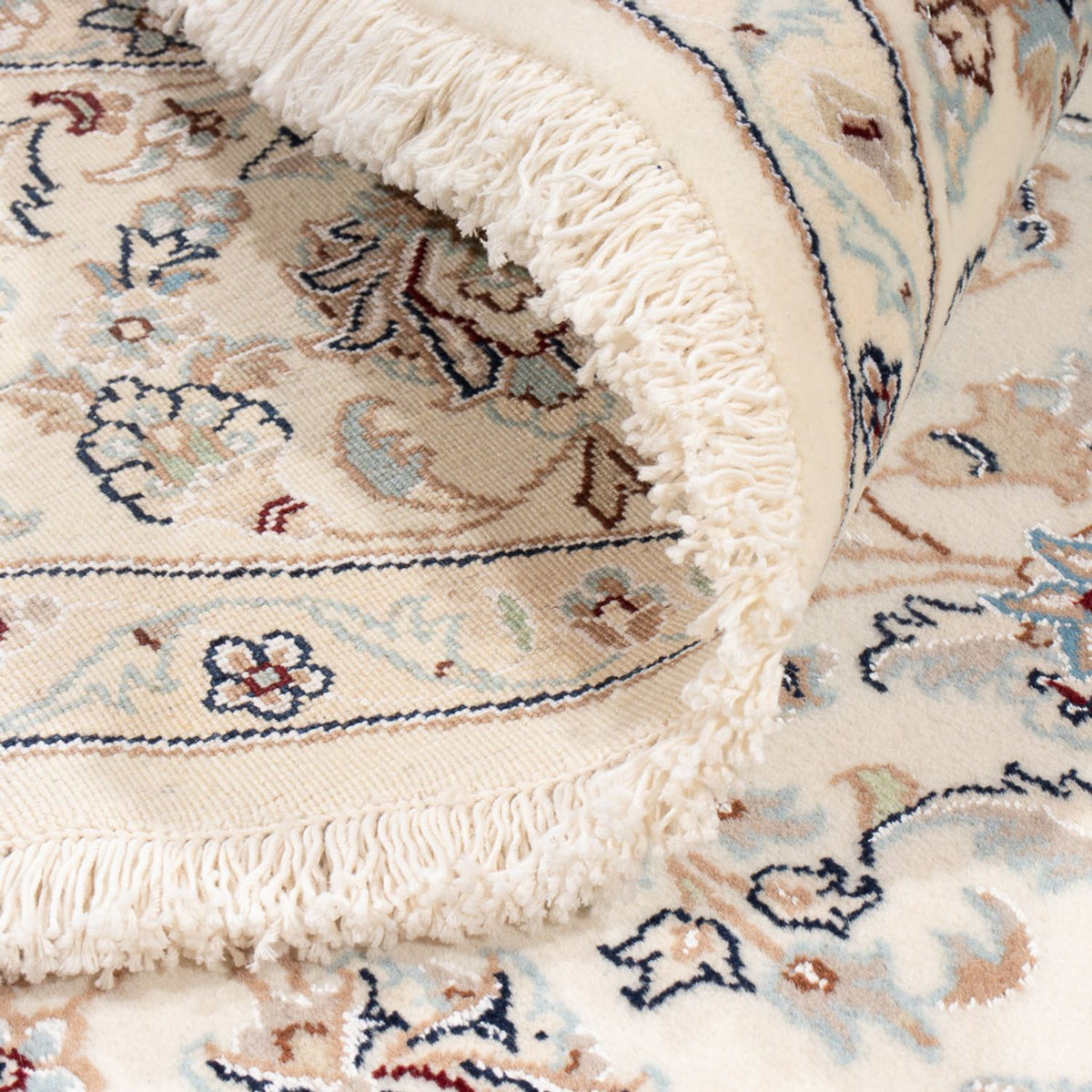 Tappeto Persero - Nain rotondo  - 203 x 200 cm - crema