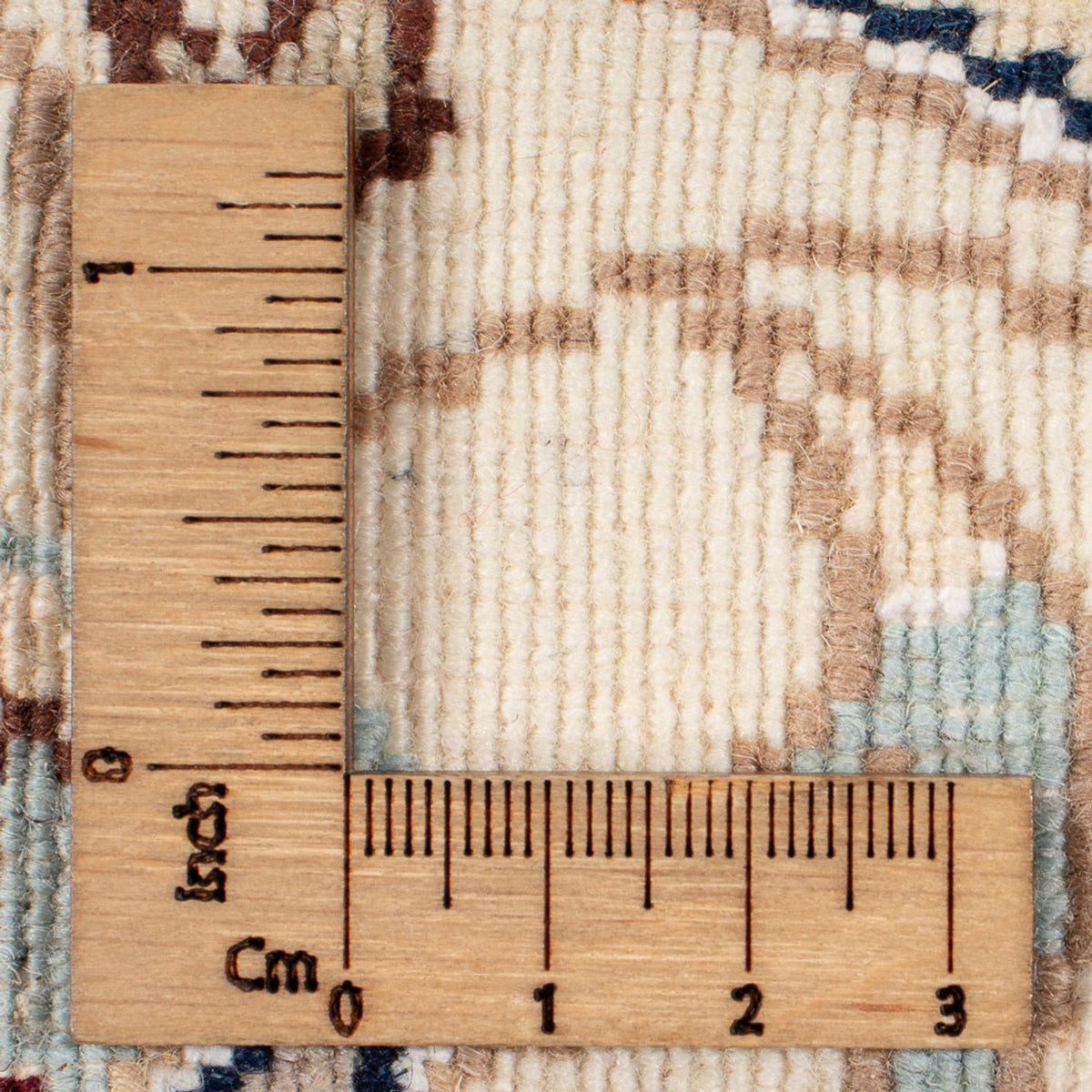 Tappeto Persero - Nain rotondo  - 203 x 200 cm - crema