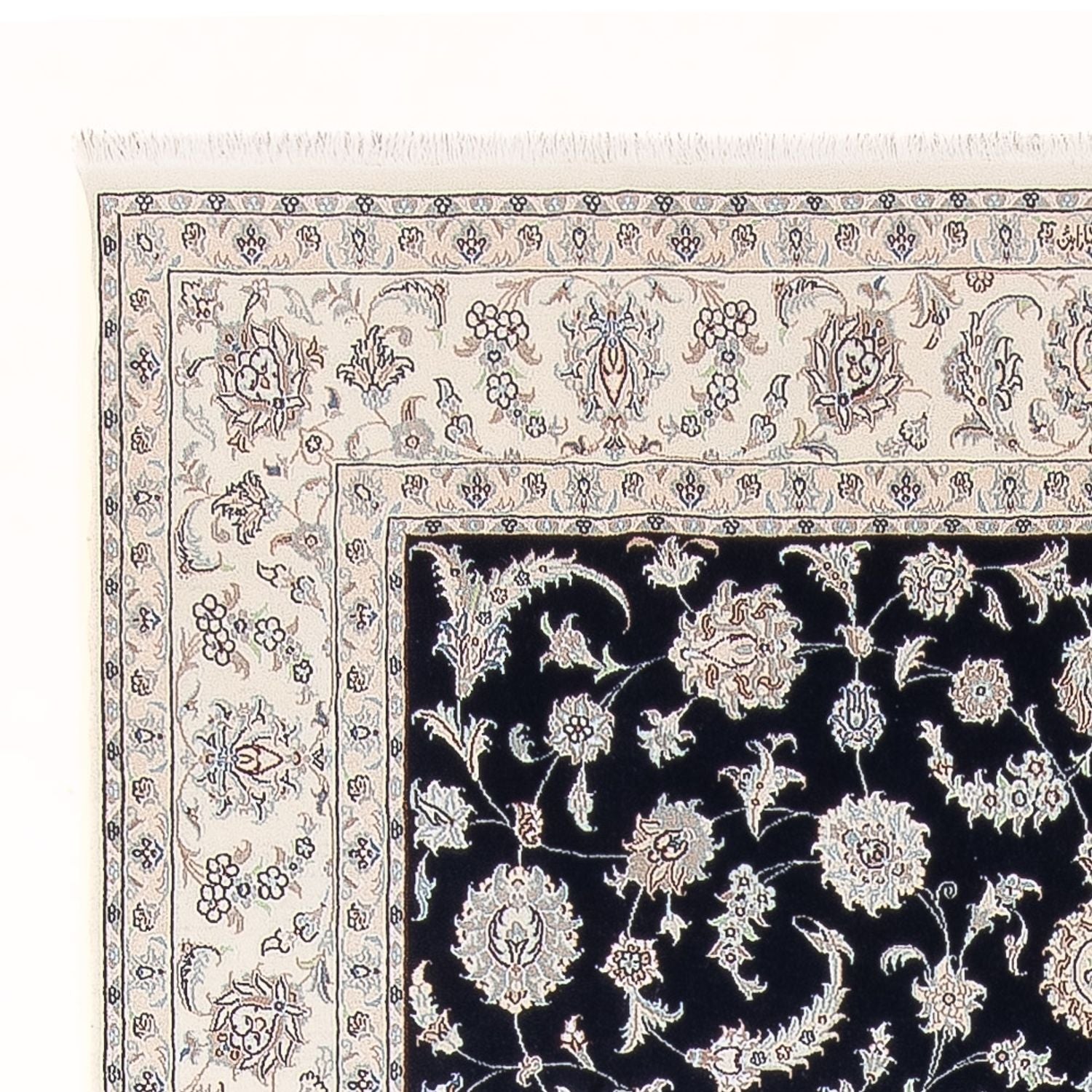 Tappeto Persero - Nain - Premio - 297 x 198 cm - blu scuro