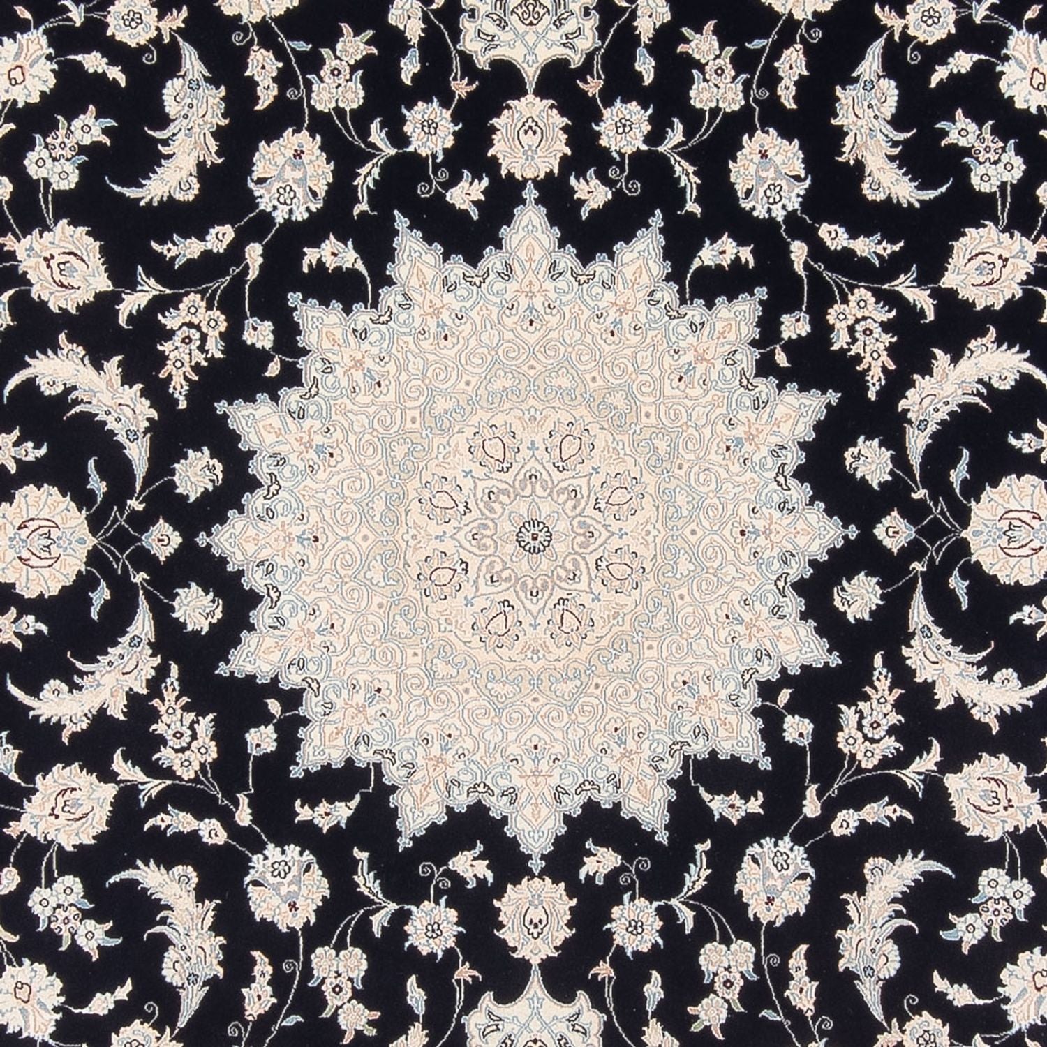 Tappeto Persero - Nain - Premio - 340 x 246 cm - blu scuro