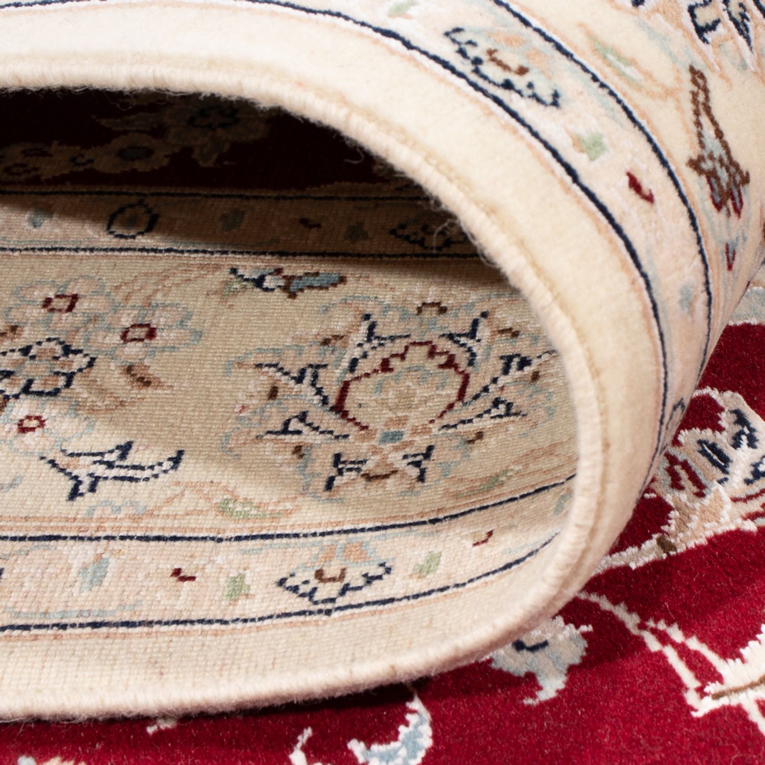Tappeto Persero - Nain - Premio - 205 x 135 cm - rosso