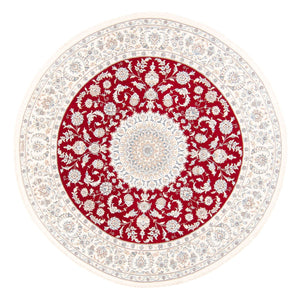 Tappeto Persero - Nain rotondo  - 200 x 200 cm - rosso