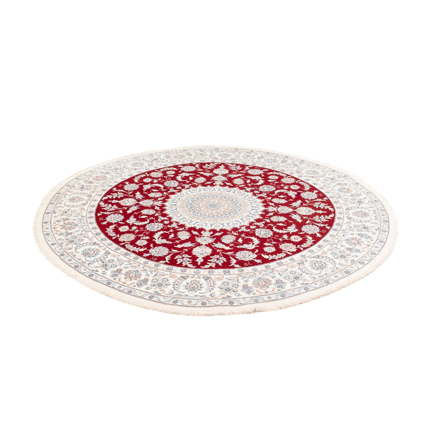 Tappeto Persero - Nain rotondo  - 200 x 200 cm - rosso