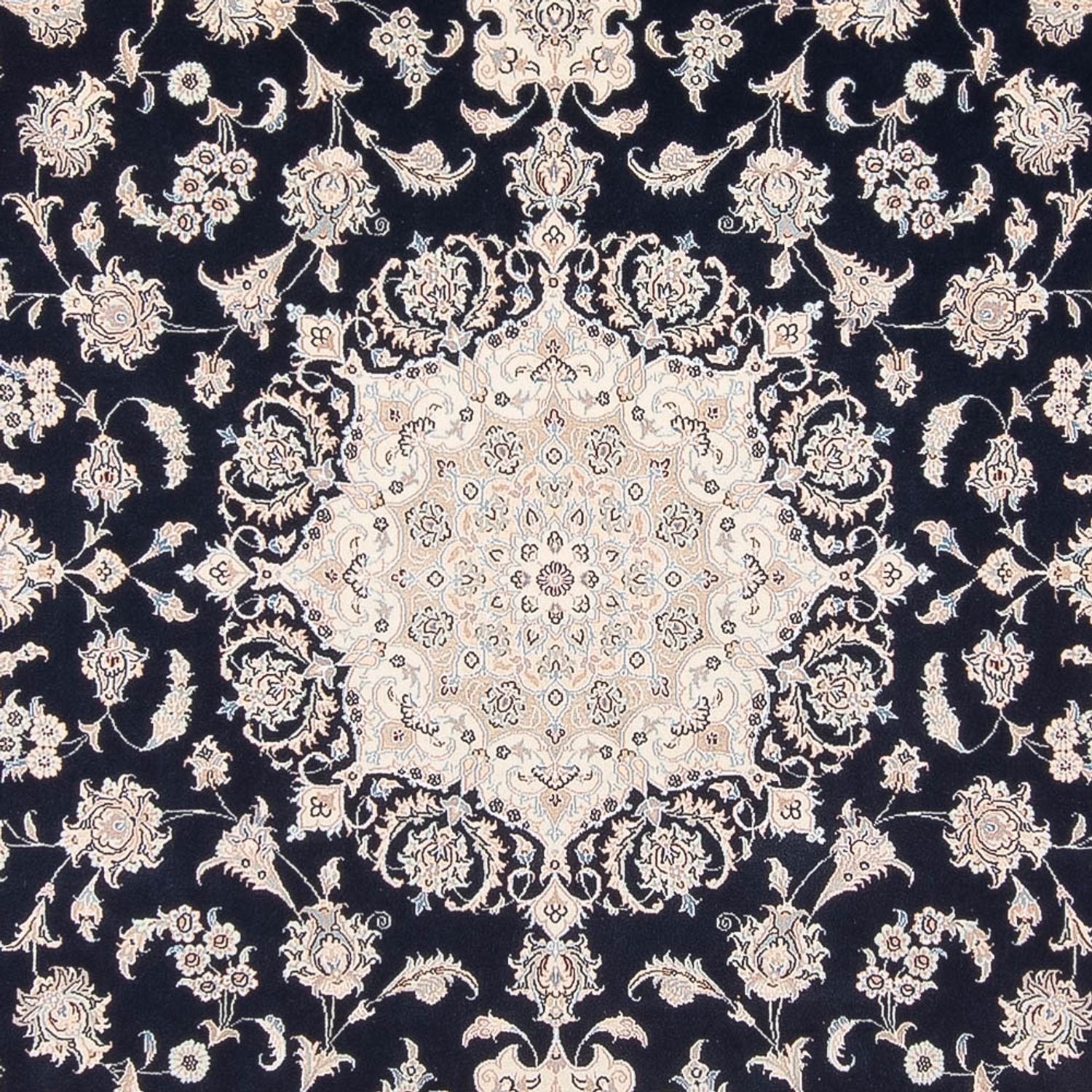 Tappeto Persero - Nain - Premio - 305 x 248 cm - blu scuro