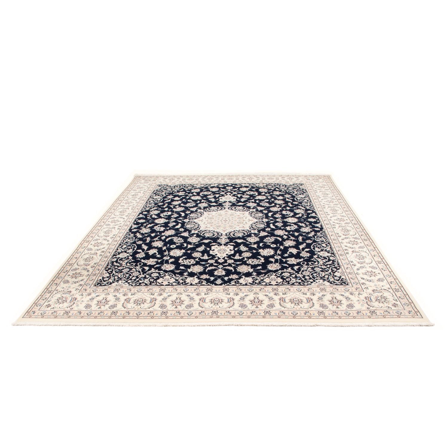 Tappeto Persero - Nain - Premio - 305 x 248 cm - blu scuro