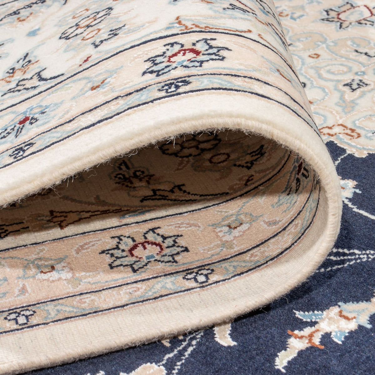 Tappeto Persero - Nain - Premio - 344 x 245 cm - blu scuro