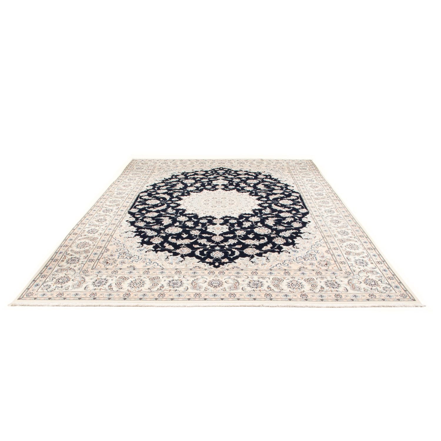 Tappeto Persero - Nain - Premio - 344 x 245 cm - blu scuro