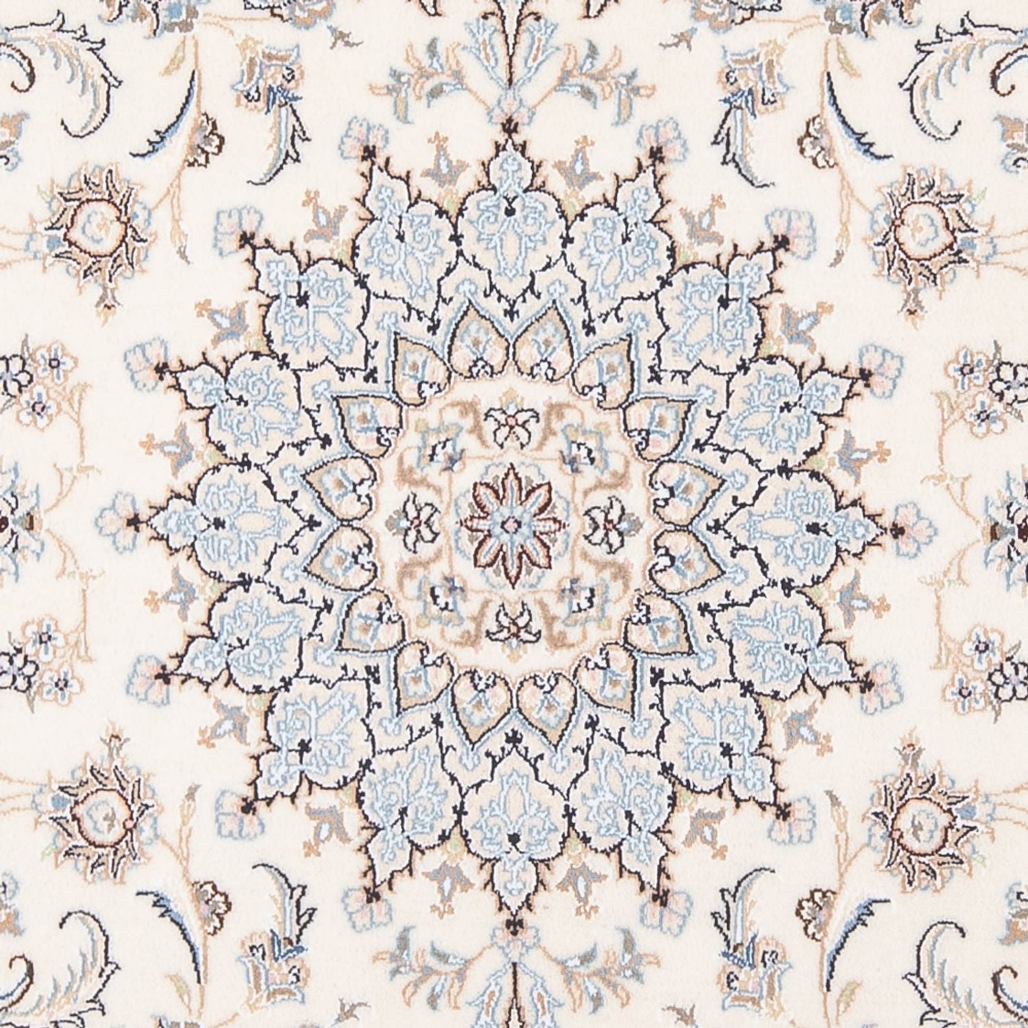 Tappeto Persero - Nain - Premio - 205 x 149 cm - crema