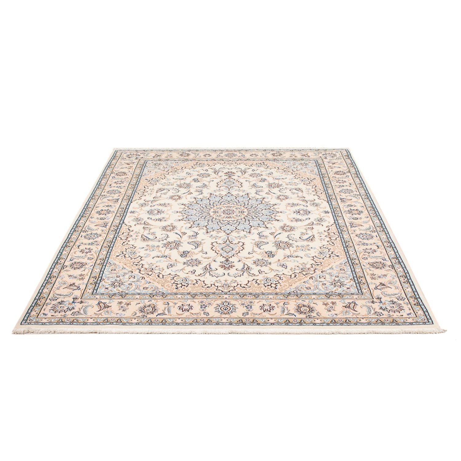 Tappeto Persero - Nain - Premio - 205 x 149 cm - crema