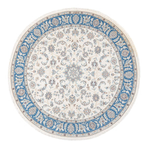 Tappeto Persero - Nain - Premio rotondo  - 149 x 149 cm - crema
