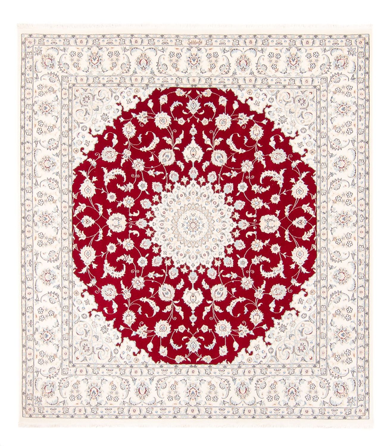 Tappeto Persero - Nain quadrato  - 210 x 194 cm - rosso