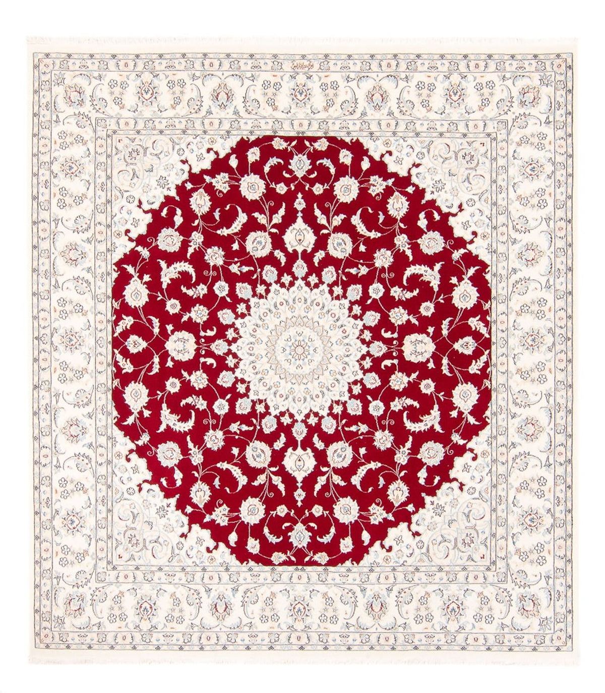 Tappeto Persero - Nain quadrato  - 210 x 194 cm - rosso